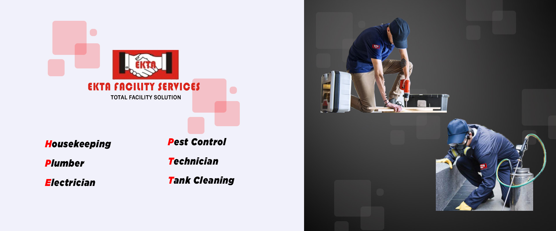 Housekeeping, Pest Control Services in Thane, Thane, Navi Mumbai, Palghar